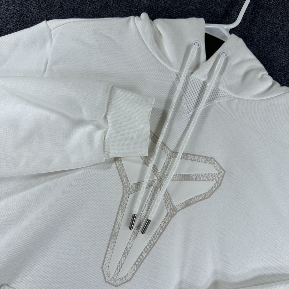Nike Kobe Bryant Halo White‎ Hoodie Sweatshirt Men's Sz L (HF0066 100)
